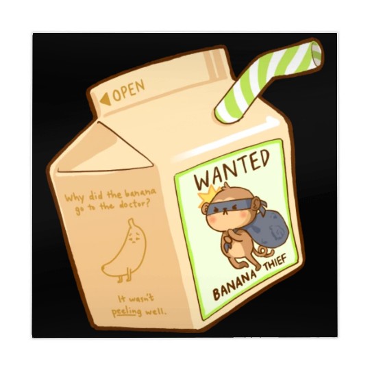 Monkey Banana Milk Mahjong Mats