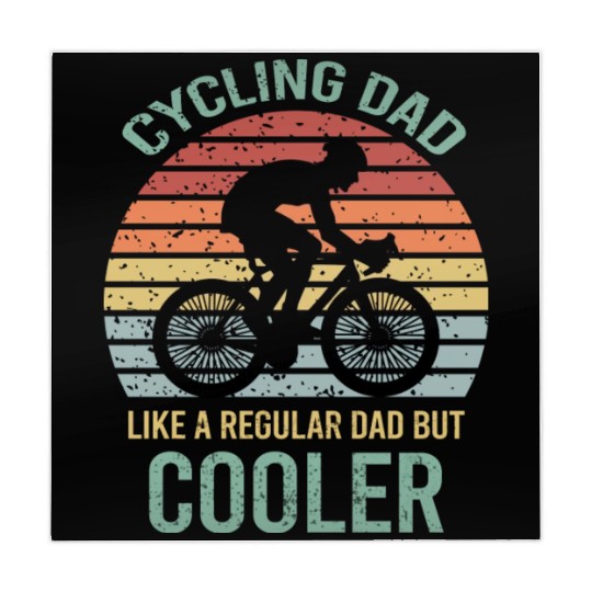 Cycling Dad Like A Regular Dad But Cooler Mahjong Mats