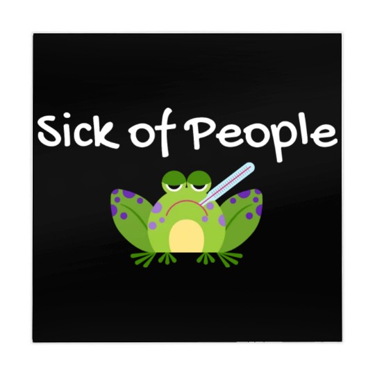 Sick Of People Frog Mahjong Mats