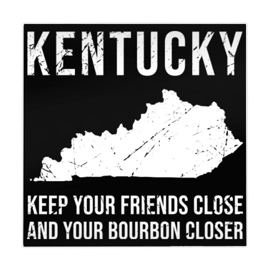 Keep Your Friends Close And Your Bourbon Closer Mahjong Mats