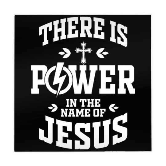 Power In The Name Of Jesus Love Jesus Christian Mahjong Mats