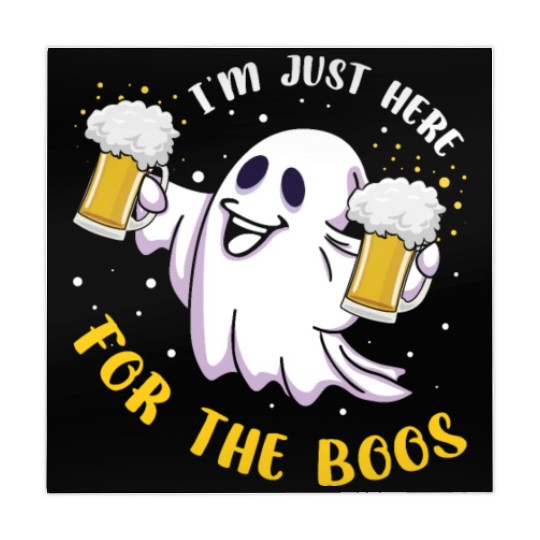Alcohol Ghost Beer Lover Lazy Creepy Halloween Mahjong Mats