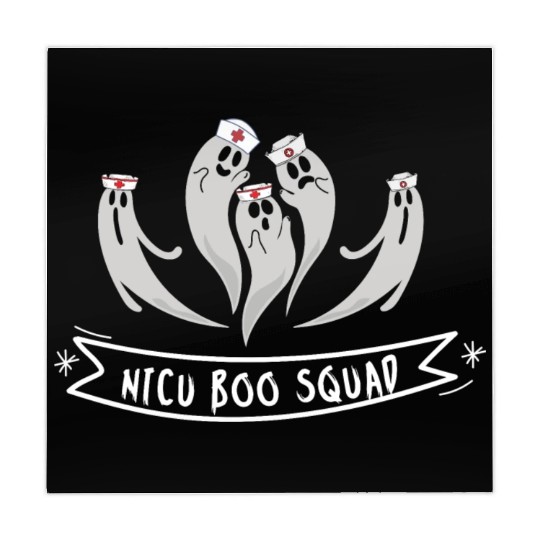 Cute NICU Halloween | NICU boo squad design Mahjong Mats