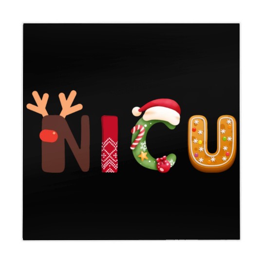 Cute NICU Christmas design Mahjong Mats