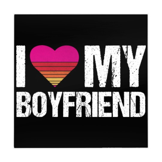 I Love My Boyfriend Heart My Boyfriend Vintage Bf Mahjong Mats