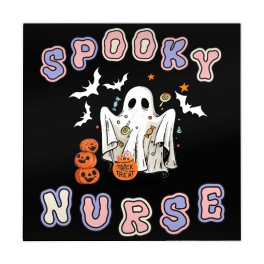 Spooky nurse Halloween design Mahjong Mats