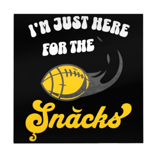 I'm Just Here For The Snacks Fantasy Football Mahjong Mats