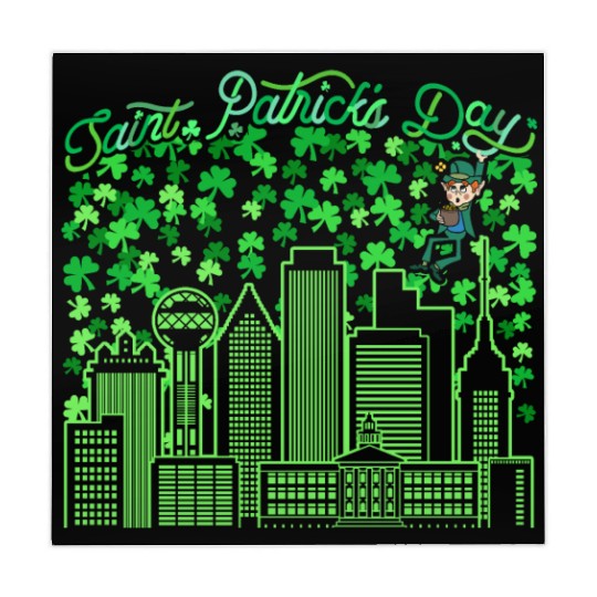 Saint Patrick's Day Dallas Texas Mahjong Mats
