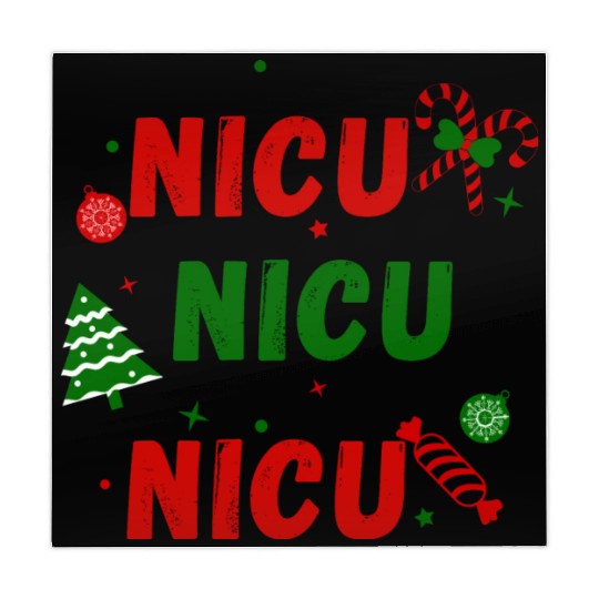 NICU Festive Christmas design Mahjong Mats
