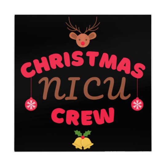 Christmas NICU crew design Mahjong Mats