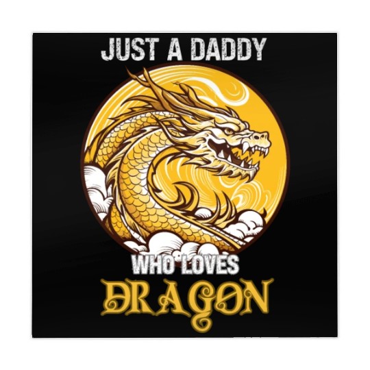 Just A Daddy Who Loves Dragon Mahjong Mats