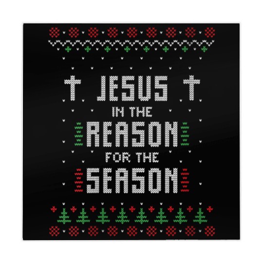 Jesus Is The Reason For The Season Ugly Mahjong Mats