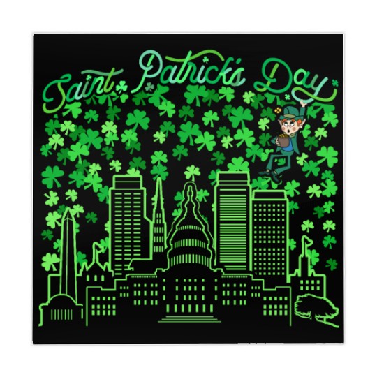 Saint Patrick's Day Washington DC Mahjong Mats
