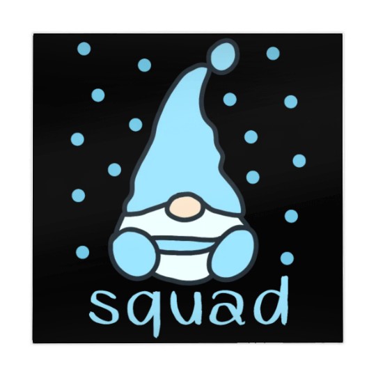 Funny Gnomes with snow fall celebrate Mahjong Mats