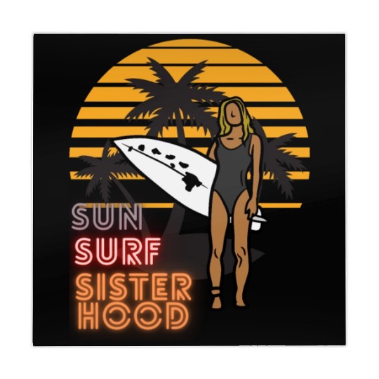 Sun, Surf, Sisterhood Mahjong Mats