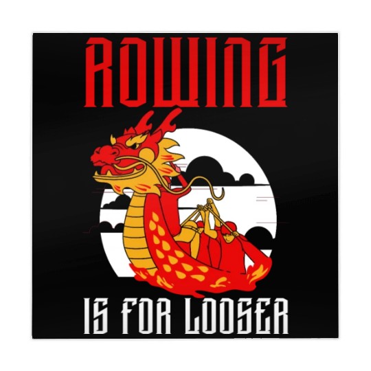 Funny Dragon Boat Racing Paddle Mahjong Mats