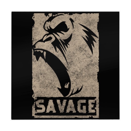 Gorilla Silverback Primate Mahjong Mats