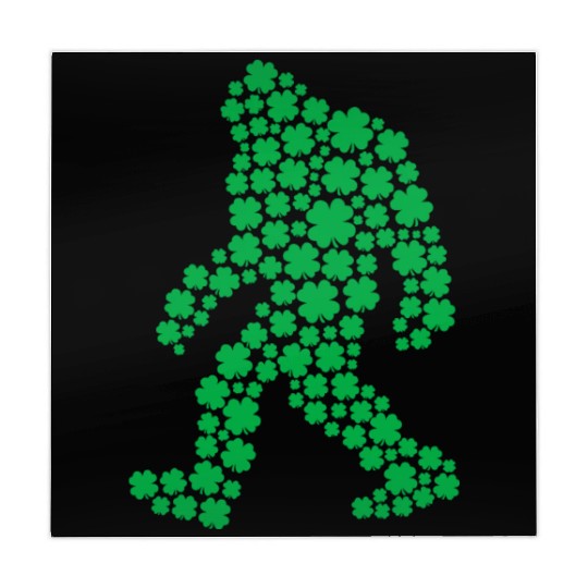 Clover Bigfoot St Patrick's Day Boys Shamrock Mahjong Mats
