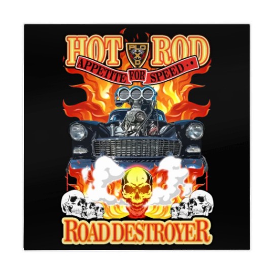 Hot Rod Road destroyer - Appetite for speed Mahjong Mats