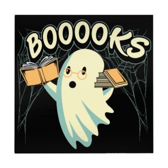 Ghost With Books Booooks Mahjong Mats