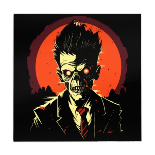 Zombie Apocalypse Ready for Halloween Grim Reaper Mahjong Mats