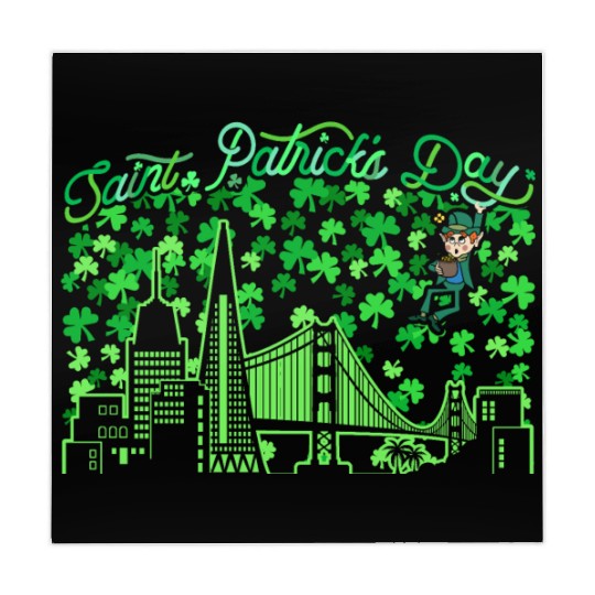 Saint Patrick's Day San Francisco California Mahjong Mats