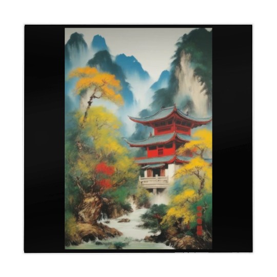 Sailing Ship at Sunset Mahjong Mats