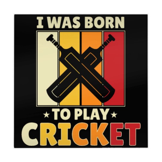 I Was Born To Play Cricket Mahjong Mats