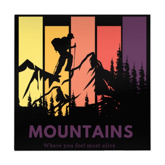 Mountains | Hiking | Nature | Adventure Mahjong Mats