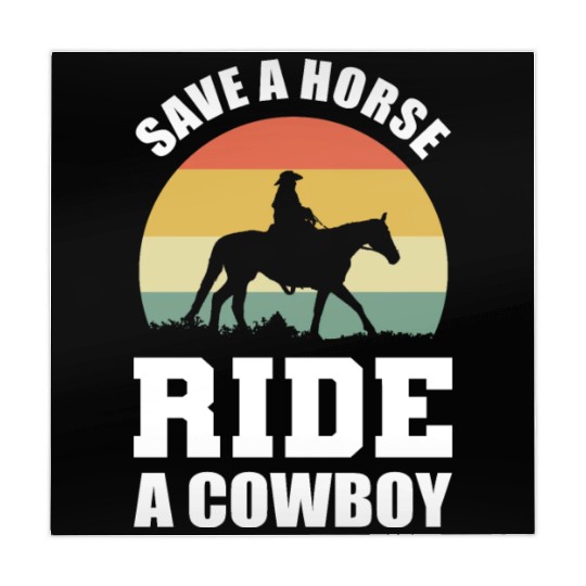 Ride a Cowboy Equestrian Gift Mahjong Mats