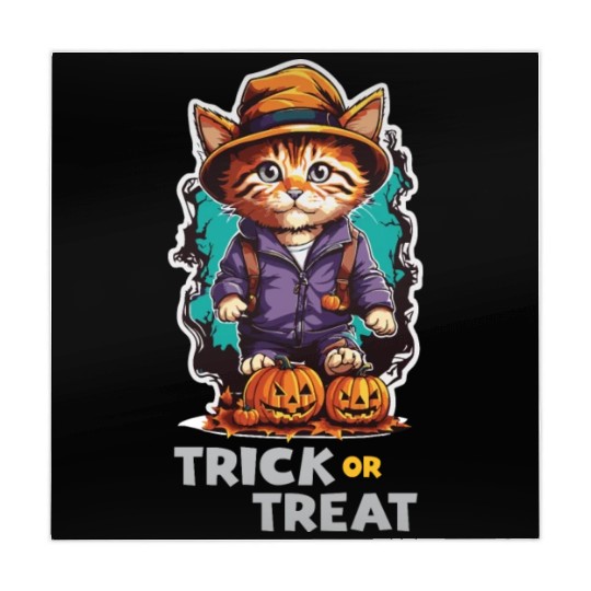 Trick or Treat - Detactive Cat Halloween . Mahjong Mats