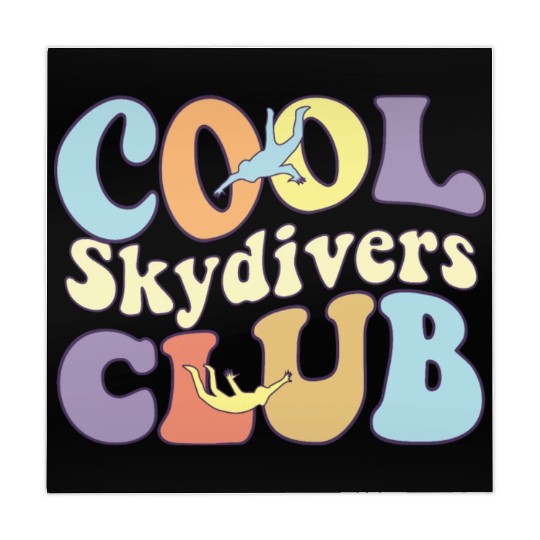 Cool Skydivers Club I Love Skydiving Instructor Mahjong Mats