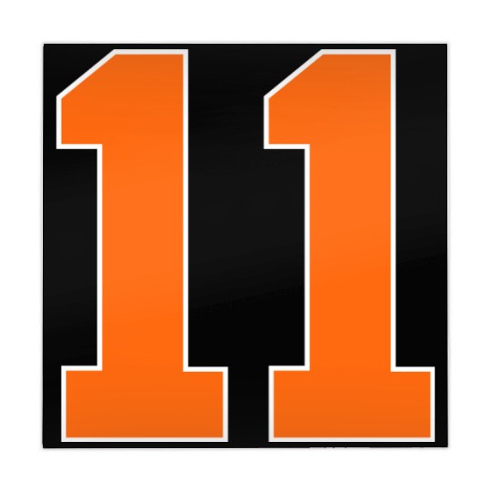 Number 2 Sports Orange Mahjong Mats