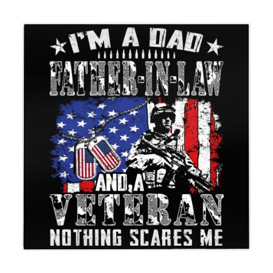 I m A Dad Father In Law And A Veteran Nothing Mahjong Mats