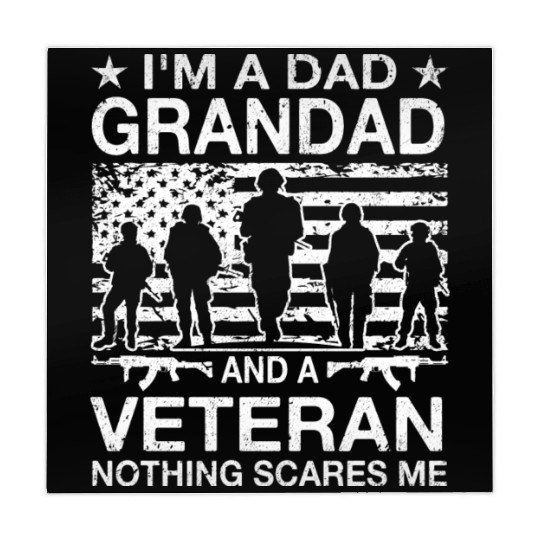 I m A Dad Grandad And A Veteran Nothing Scares Me Mahjong Mats