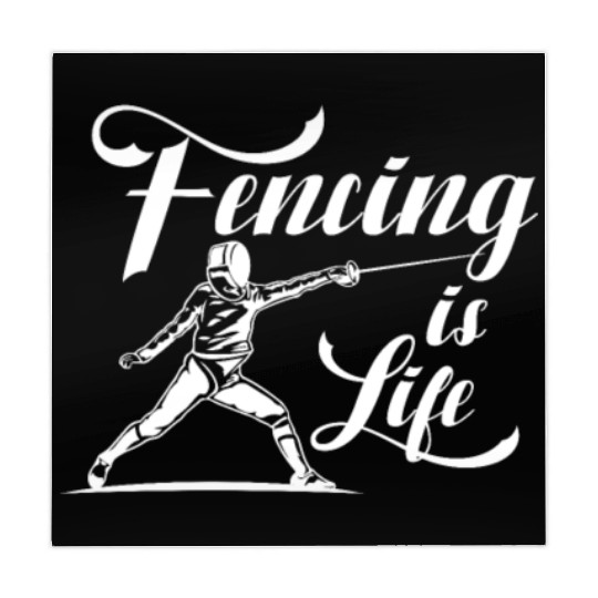 Fencing Is Life Mahjong Mats
