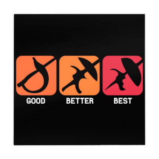 Fencing Swords Good Better Best Mahjong Mats