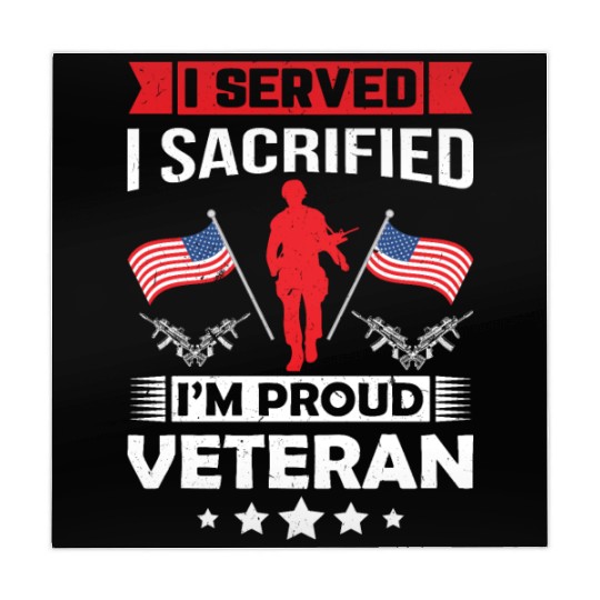 I Served I Sacrificed I m Proud Veteran Mahjong Mats