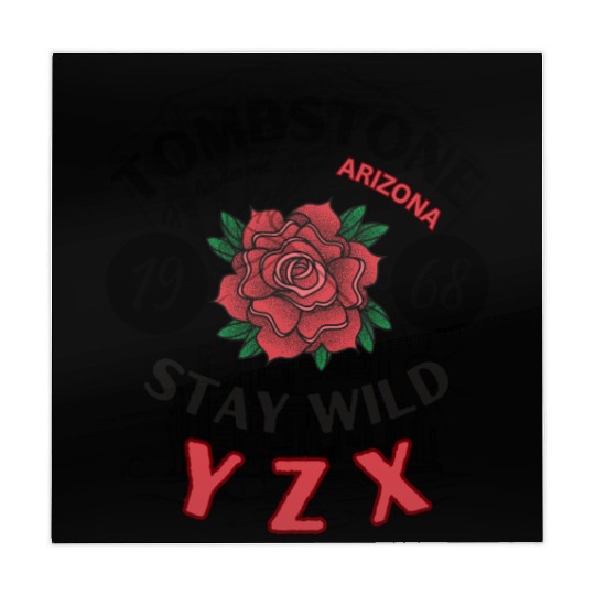 Tombstone Arizonna red rose Mahjong Mats