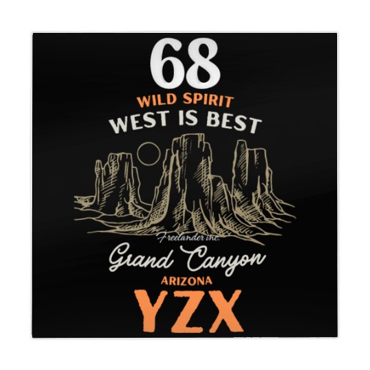 Grand canyon Arizonna, west is best Mahjong Mats