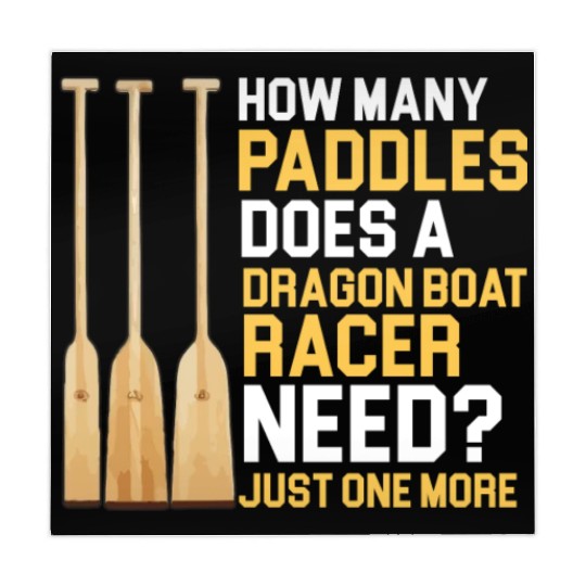 Funny Paddles Does A Dragon Boat Racer Need Racing Mahjong Mats