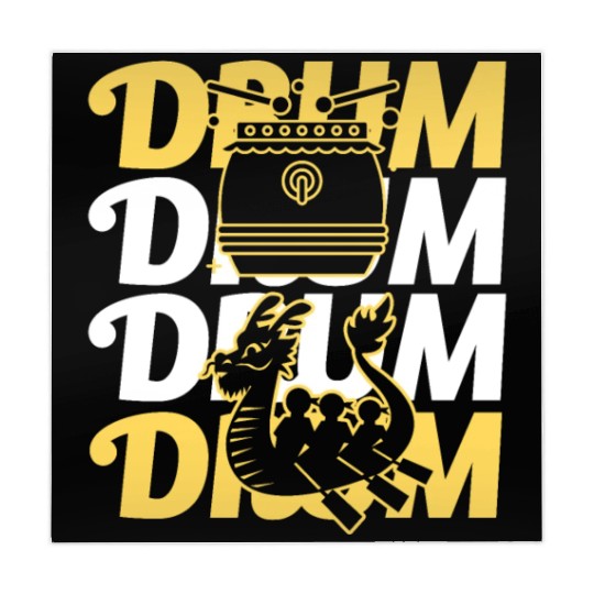 Funny Dragon Boat Racing Paddle Mahjong Mats