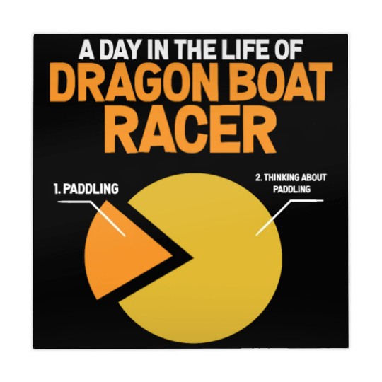Funny Day Life Of Dragon Boat Racer Paddling Mahjong Mats