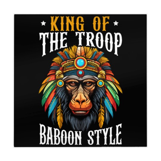 Baboon Monkey Lover Wildlife Animal Zookeeper Mahjong Mats