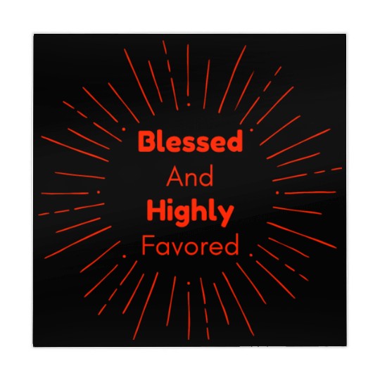 Blessed and Highly Favored Scarlet Mahjong Mats