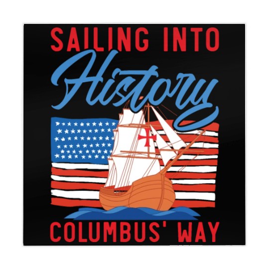 Sailing Into History Columbus' Way Columbus Day Mahjong Mats
