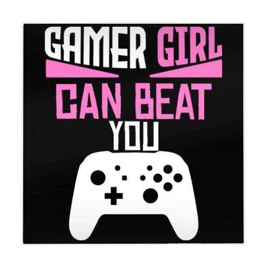 Gamer Girl Can Beat You Mahjong Mats