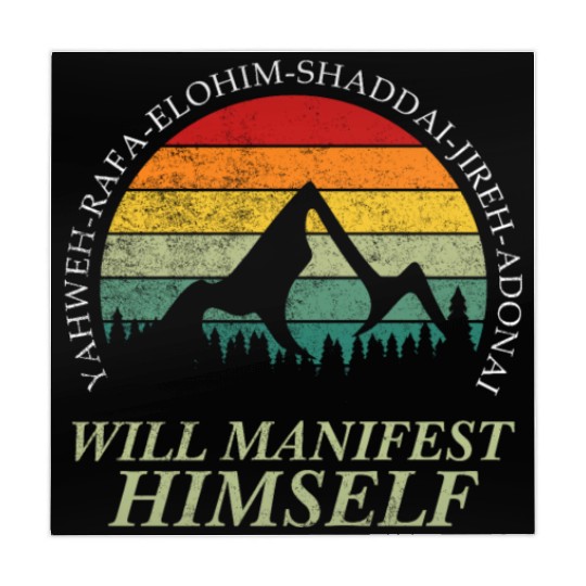 Yahweh - Will Manifest Himself Worshiper Inspiring Mahjong Mats