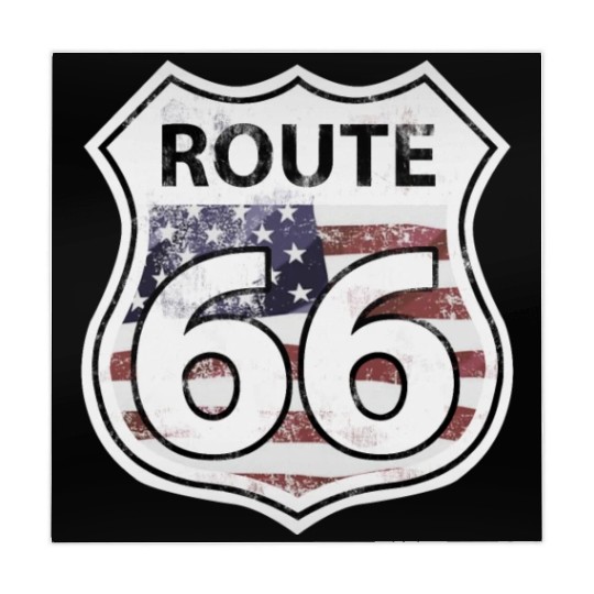 Route 66 - American Flag Mahjong Mats