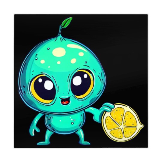 Alien Fruit Magic: Sweet Lemon from Outer Space Mahjong Mats